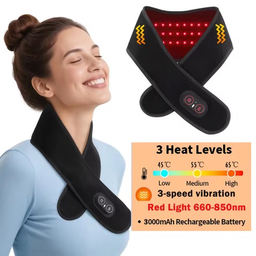 Heating pad for - heating, neck