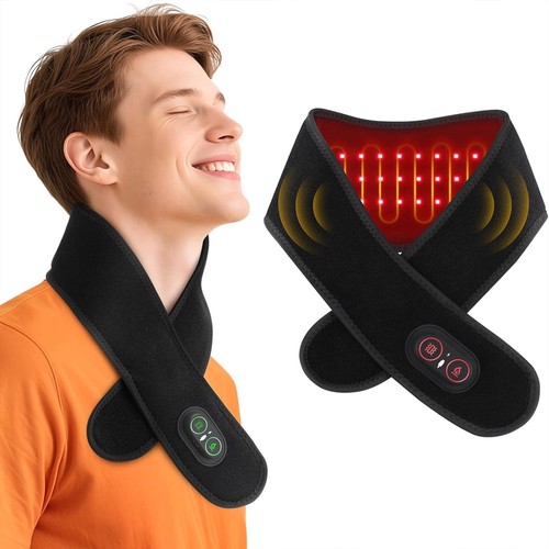 Red light therapy - red, neck