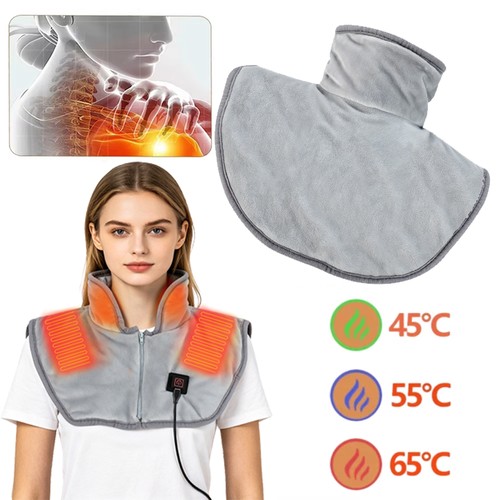 Neck and shoulder heat pad - and,