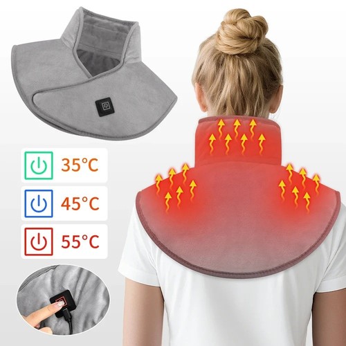 Neck and shoulder heat - and, usb