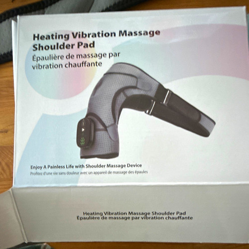 Heated vibrating shoulder - heated,