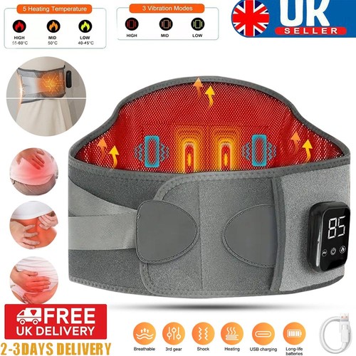 Back massager heated pad deep - back,
