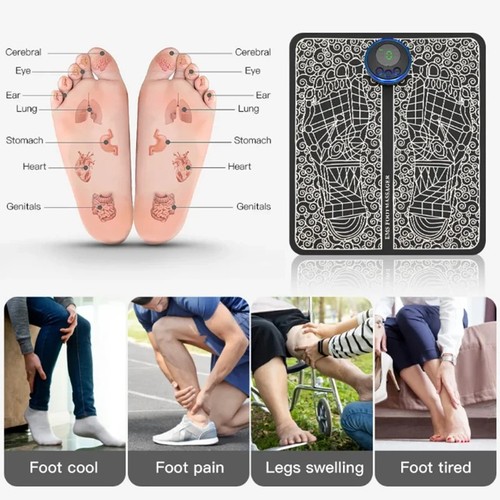 Ems foot massager - massager, mat